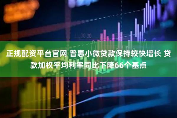 正规配资平台官网 普惠小微贷款保持较快增长 贷款加权平均利率同比下降66个基点