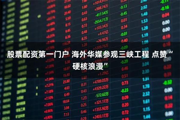 股票配资第一门户 海外华媒参观三峡工程 点赞“硬核浪漫”